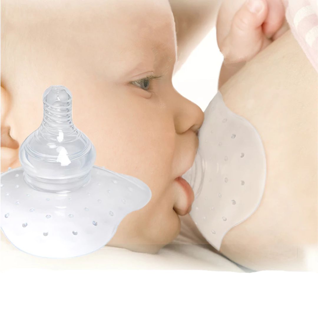 Silikon Schnuller für Stillen – Stillhilfe für Babys mit weichem, rutschfestem Sauger