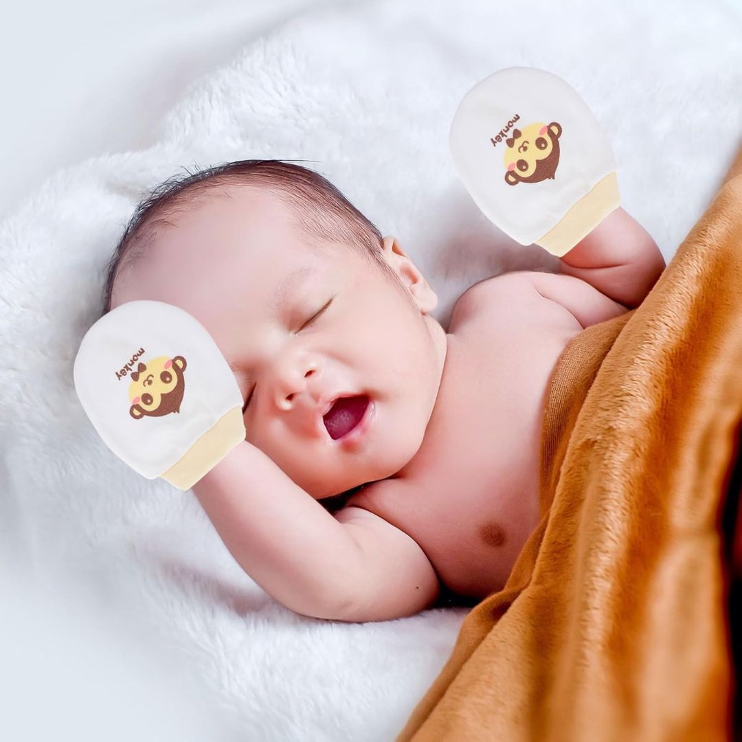 Baby Fäustlinge aus Baumwolle – Weiche und Atmungsaktive Kratzfäustlinge