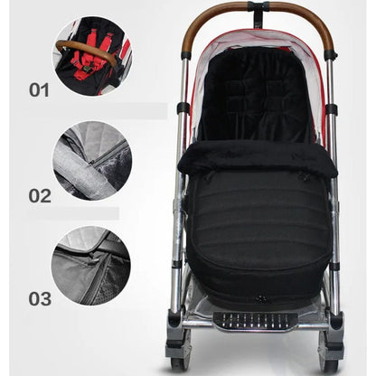 Winter Kinderwagen Fußsack für Babys – Warmer Schlafsack