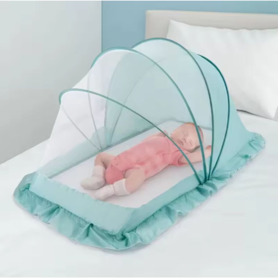 Baby Moskitonetz Zelt – Schutznetz für Babybett gegen Insekten und Mücken