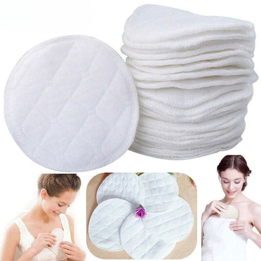 Wiederverwendbare Stilleinlagen aus Baumwolle – Waschbare Brustpads für Stillende