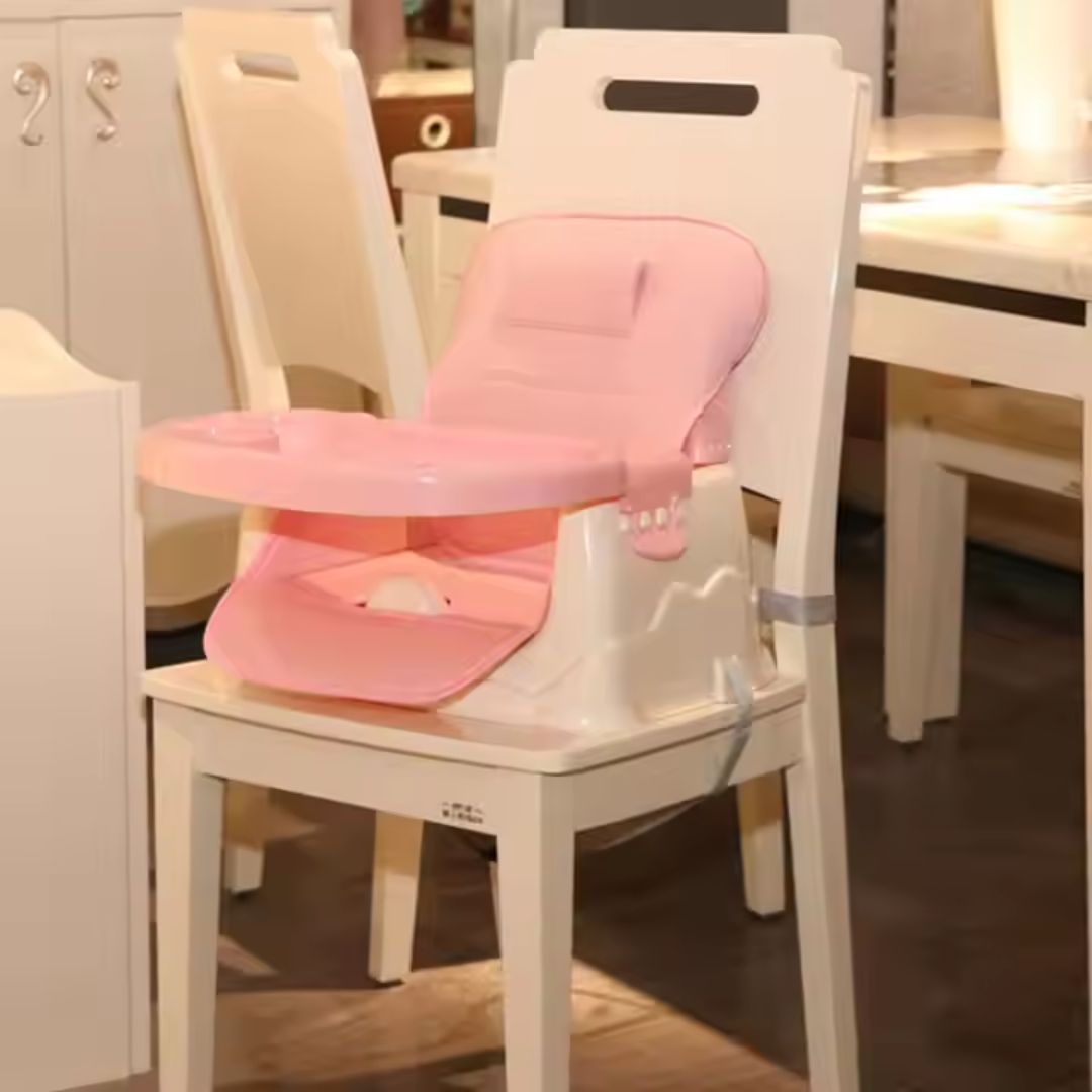 Multifunktionaler Baby-Hochstuhl mit Tisch & Sicherheitsgurt