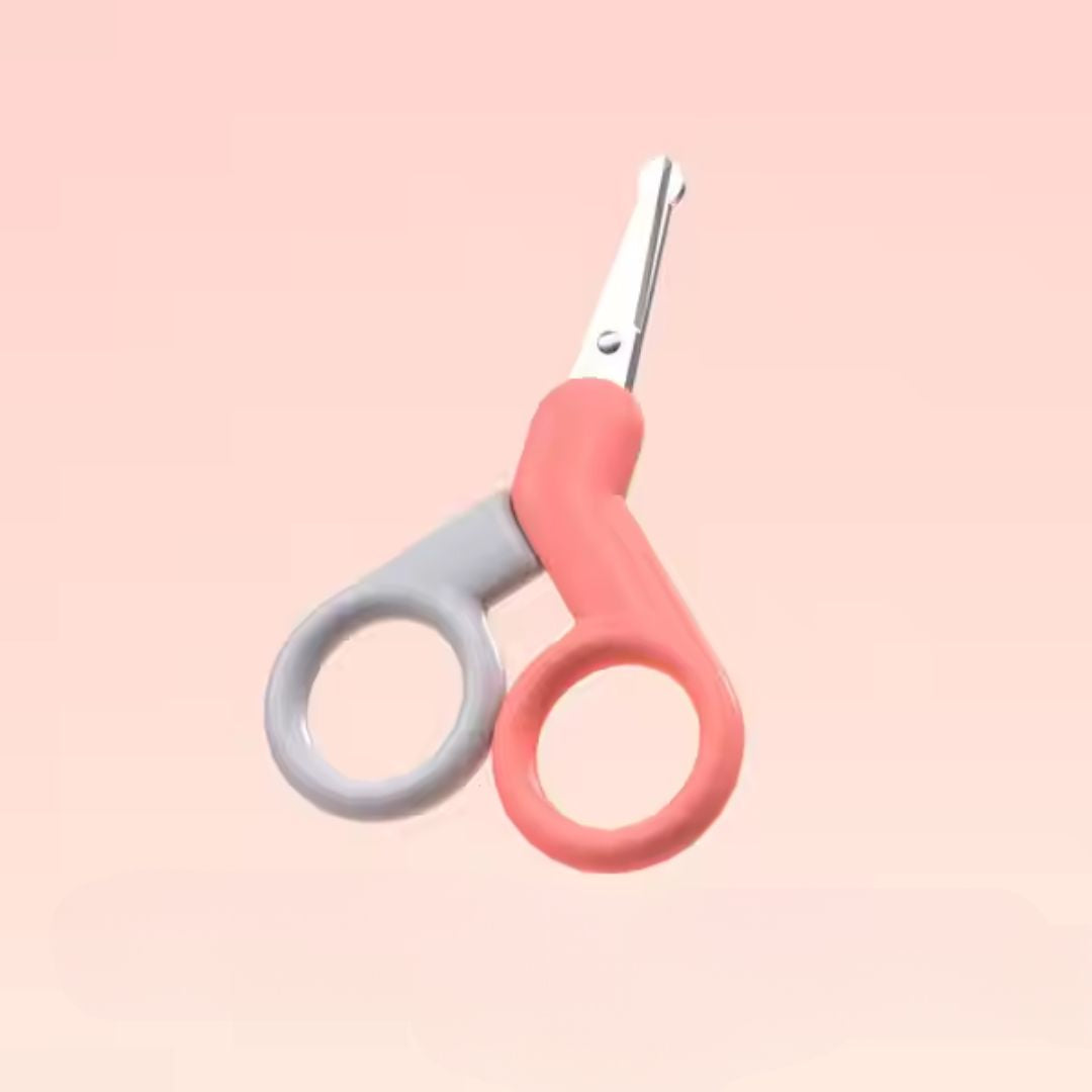 Baby Nagelschere mit Sicherheitskopf – Abgerundete Schere für Neugeborene