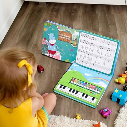 Magische Musik – Kinder-Klavierbuch mit Lichtern und Liedern