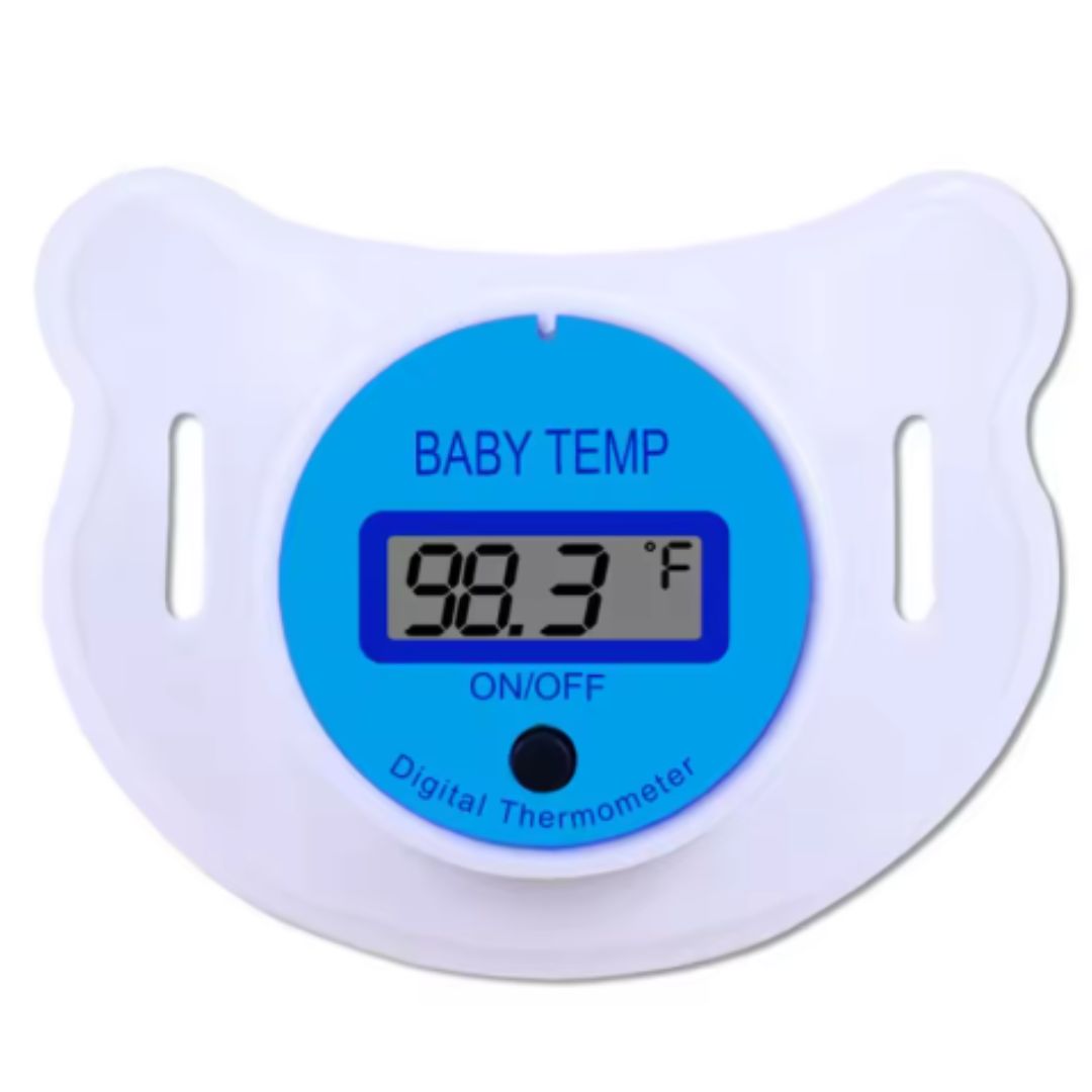 Digitales Baby-Thermometer als Schnuller