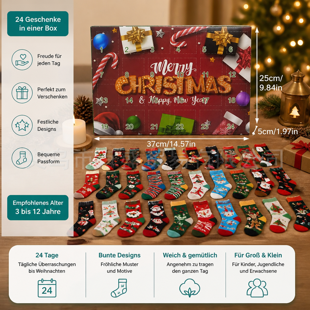24-Tage-Weihnachtssocken-Adventskalender