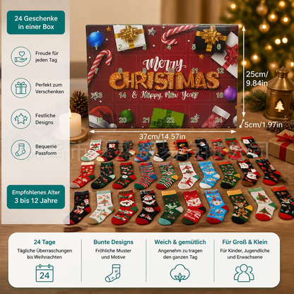 24-Tage-Weihnachtssocken-Adventskalender