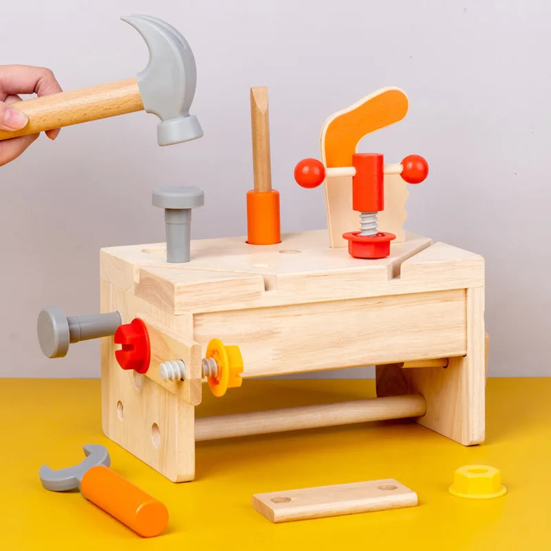 Für kleine Baumeister - Tischler-Werkzeugset