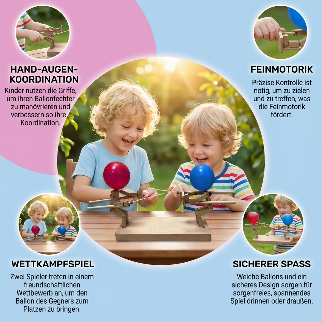 Ballon Fechtspiel