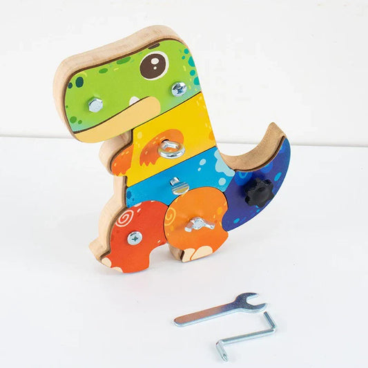Drehen & Erforschen – Sensorisches Dino-Spielzeug für Kinder