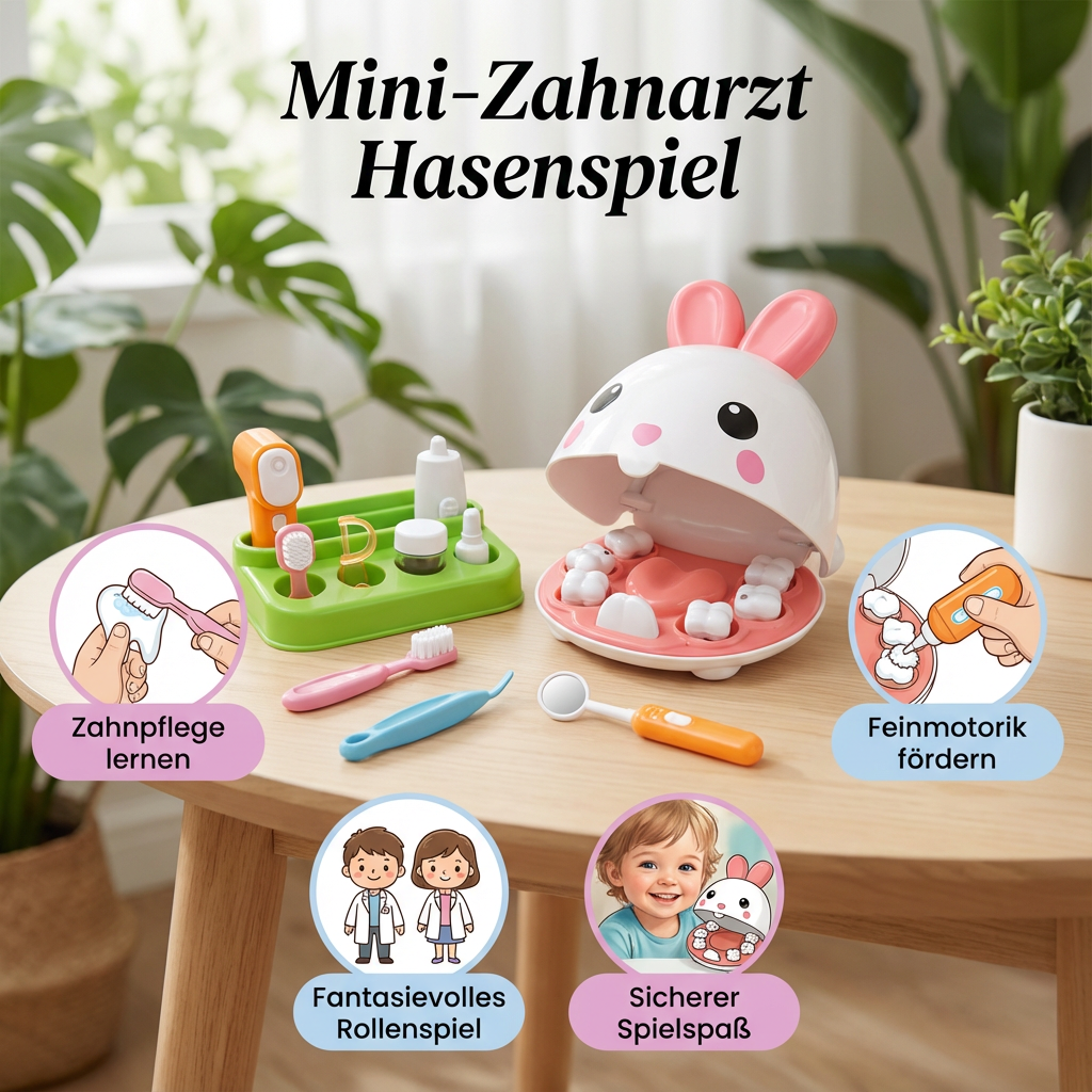 Mini-Zahnarzt Hasenspiel