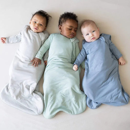 Baby Schlafsack aus Bambusfaser für Neugeborene & Kleinkinder