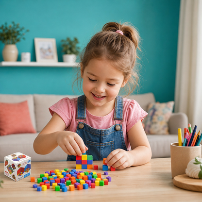 Kreative sensorische Klebewürfel – Sticky Cubes