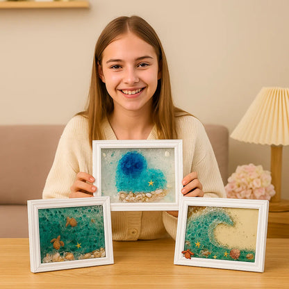 Meer Glas Kunst Set zum Selber Machen