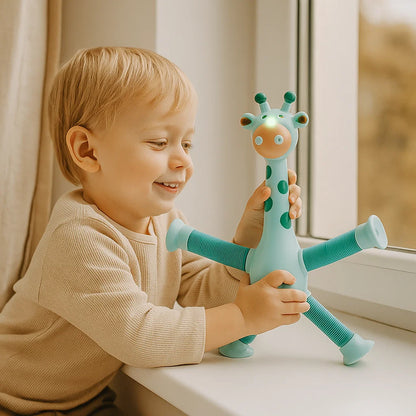 Sensorische Saugnapf Giraffe Baby Spielzeug