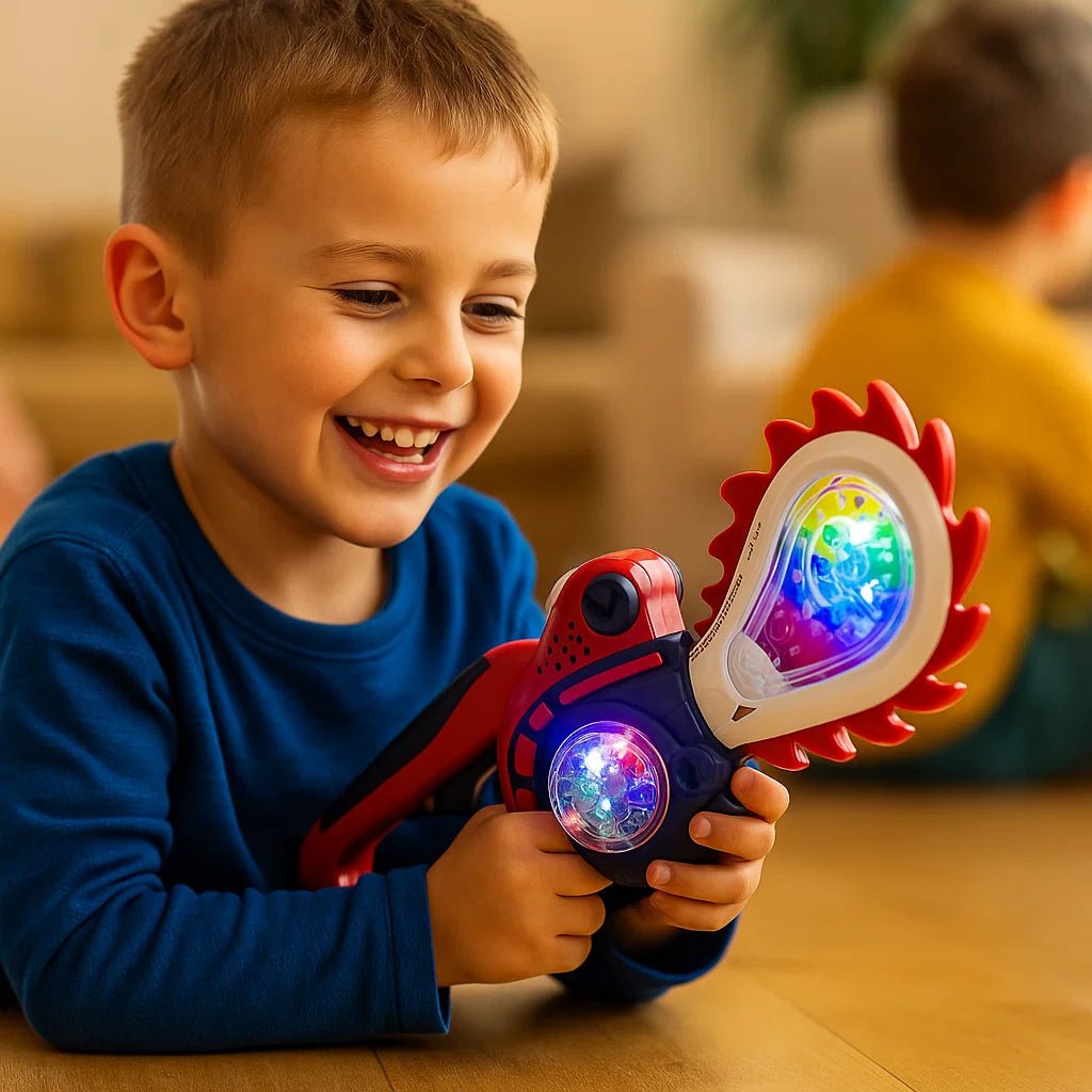 Leuchtende Musik Spiel Kettensäge für Kinder