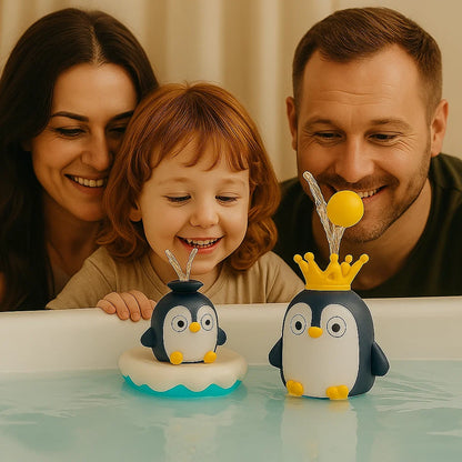 Pinguin Fontäne Badespielzeug