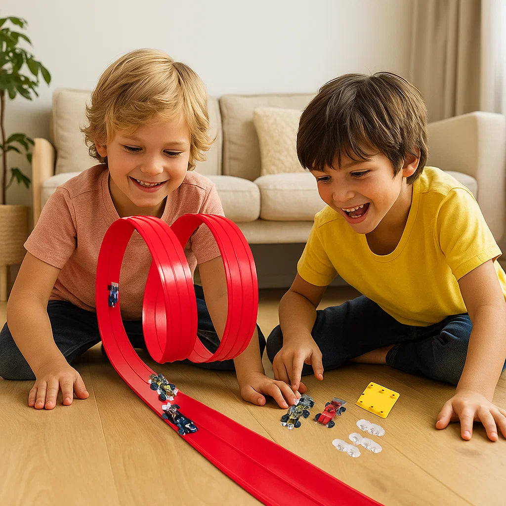 Flexibel Einsetzbares Rennstrecken Set