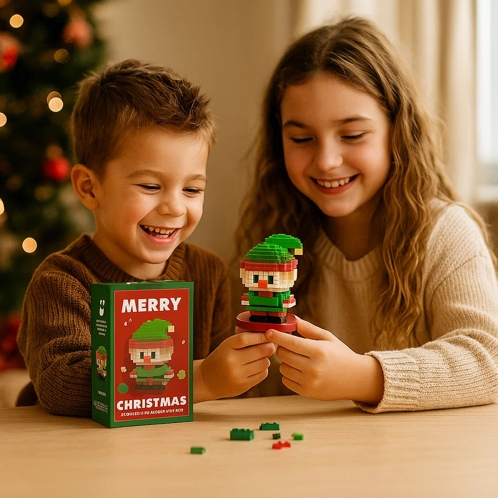 Kreative Baustein Weihnachtsfiguren - Spaß für die ganze Familie