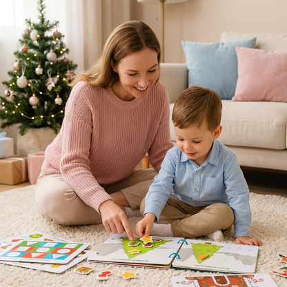 Pädagogisches Montessori Weihnachtsgeschichten Buch
