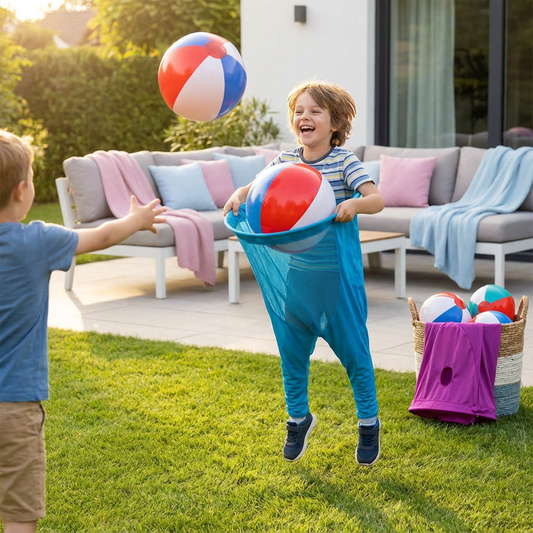 Clown Hose Fangball Familien Spiel