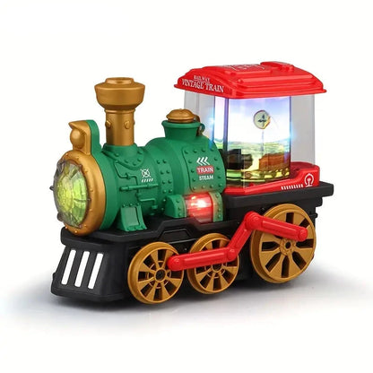 Intelligente Kinder Dampflokomotive mit Echtem Dampf