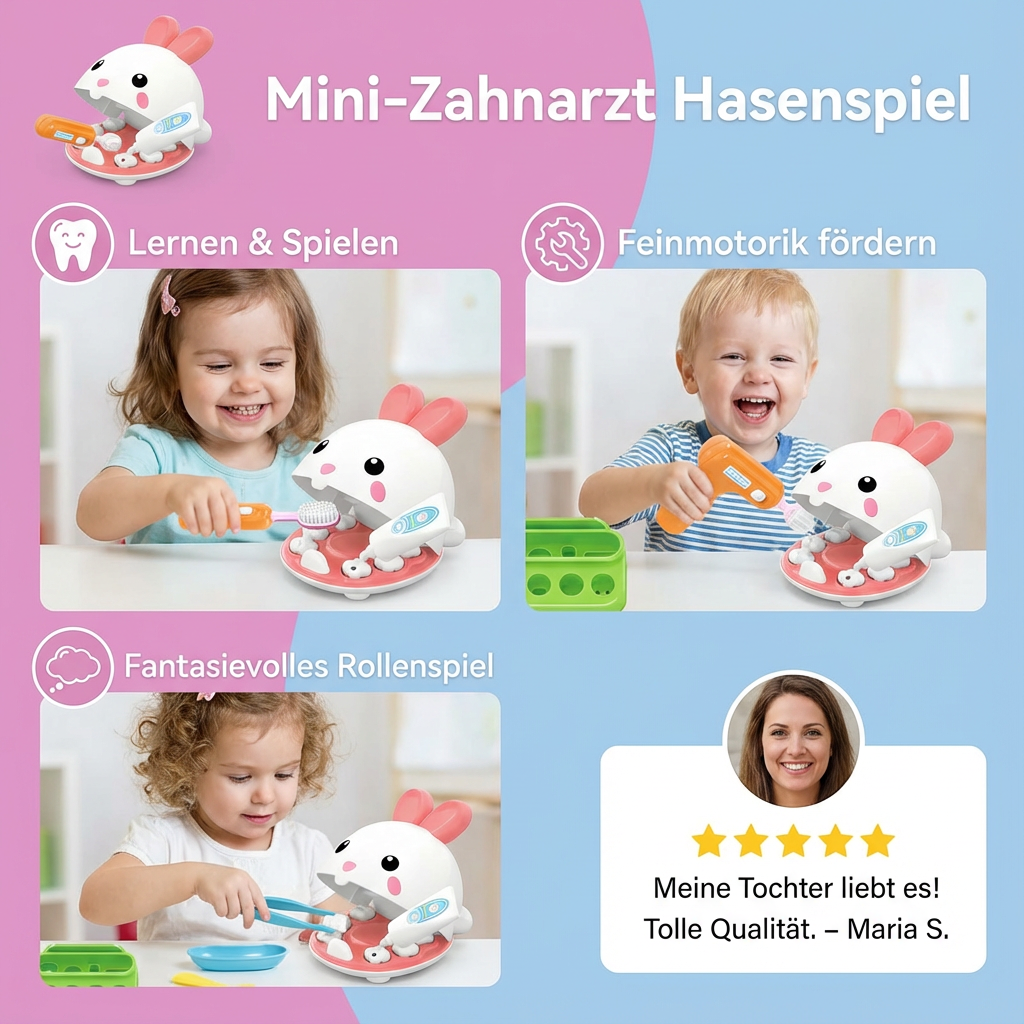 Mini-Zahnarzt Hasenspiel