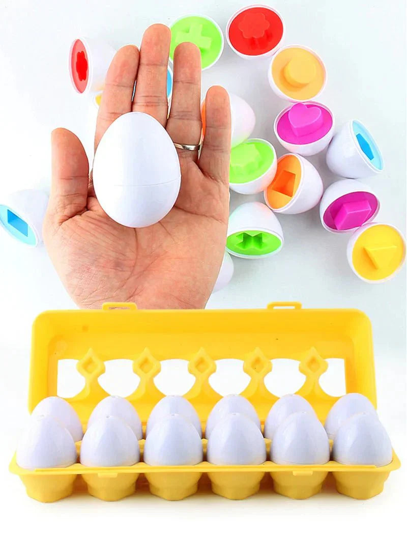 Farbenfrohes und Lernförderndes Eier-Set