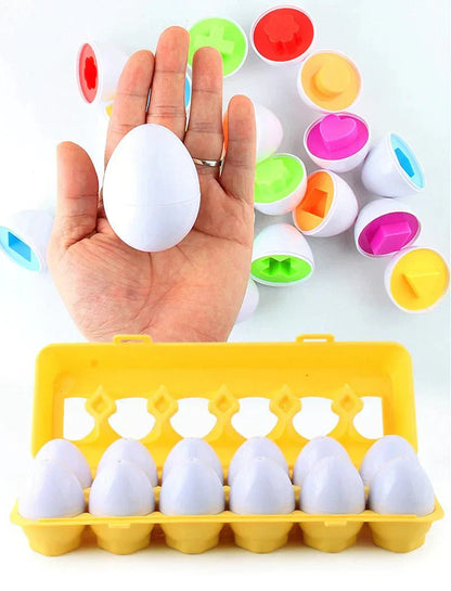 Farbenfrohes und Lernförderndes Eier-Set
