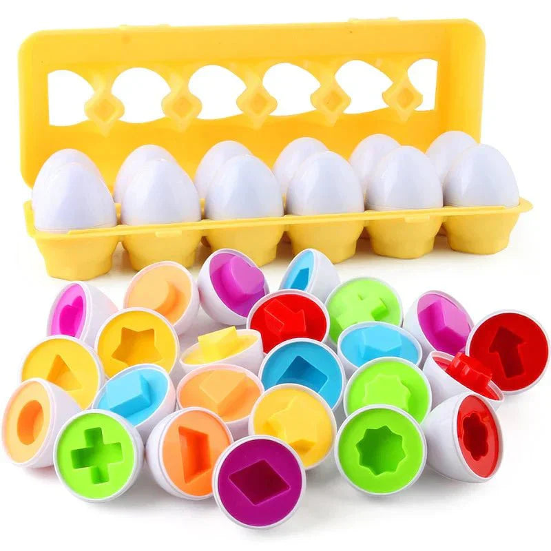 Farbenfrohes und Lernförderndes Eier-Set