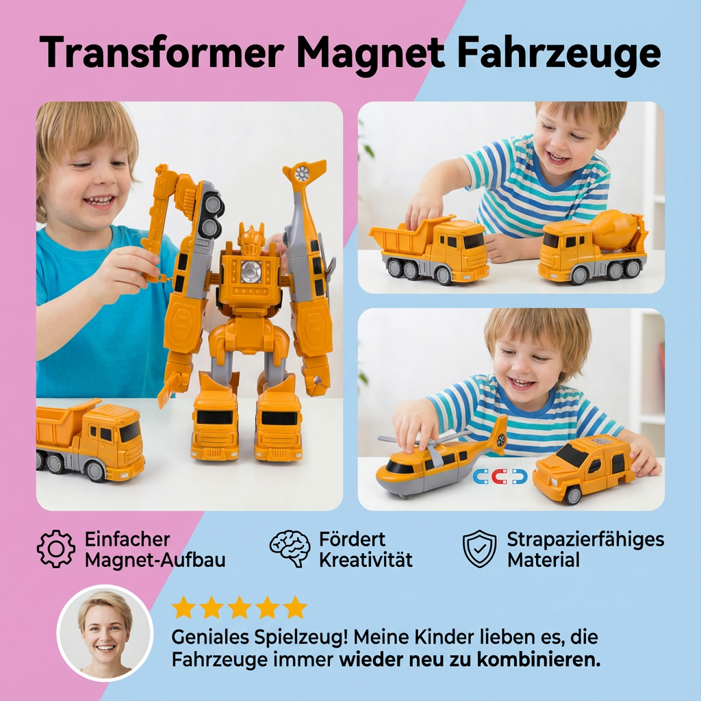 Transformer Magnet Fahrzeuge