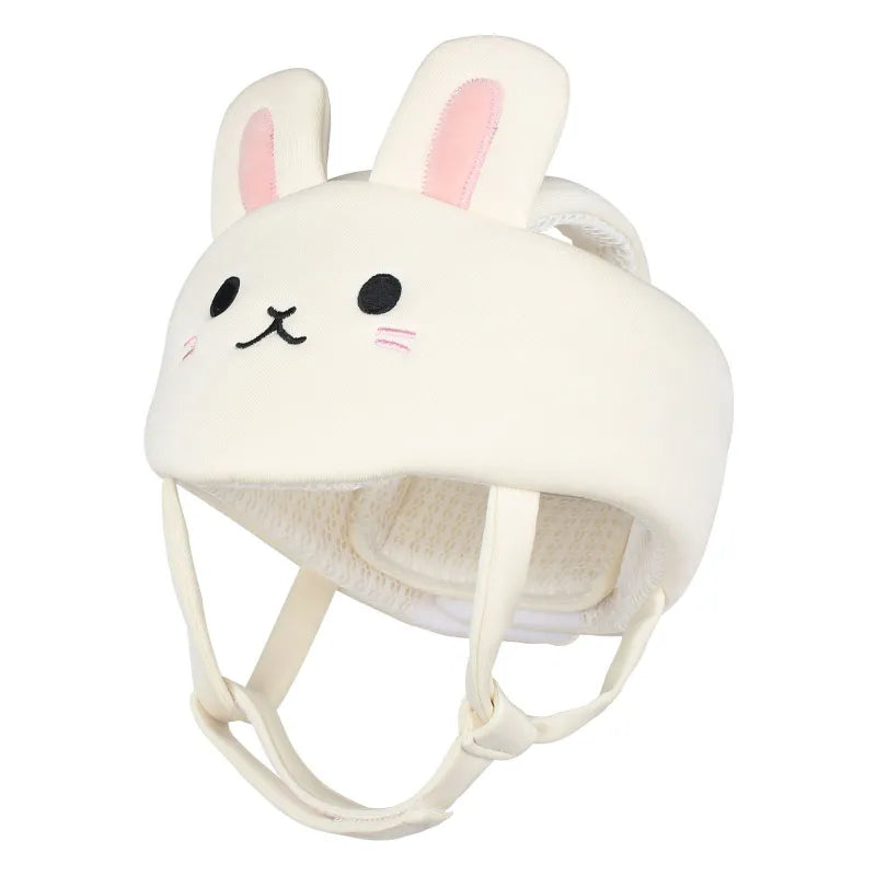 Baby Schutzhelm mit Tiermotiv – Weicher Kopfschutz für Kleinkinder