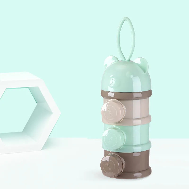 Baby Milchpulver Spender – Stapelbarer Behälter für Milchpulver & Snacks