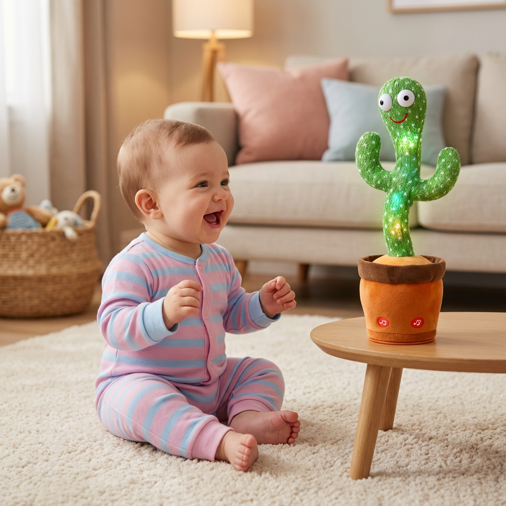 Sprechender Kaktus - Interaktives Kinderspielzeug