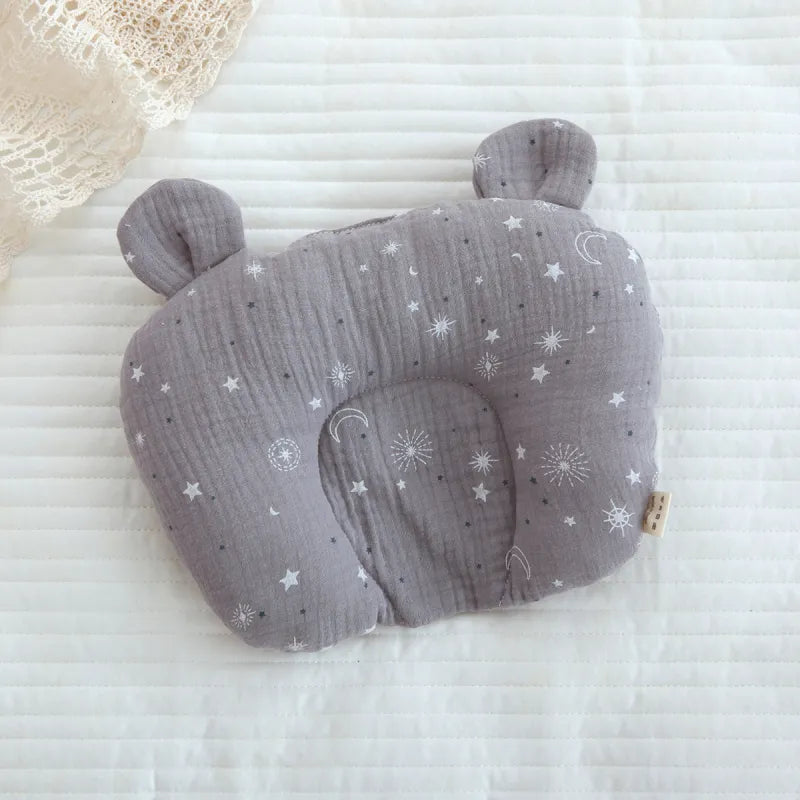Baby Kopfkissen für Neugeborene – Ergonomisches Kissen gegen Kopfverformung