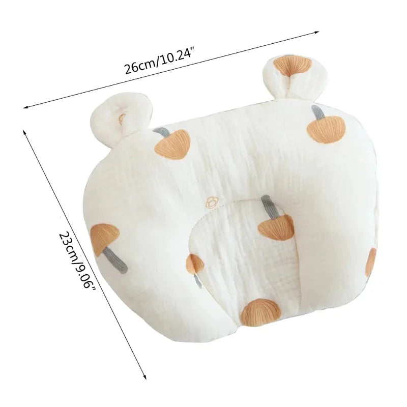 Baby Kopfkissen für Neugeborene – Ergonomisches Kissen gegen Kopfverformung