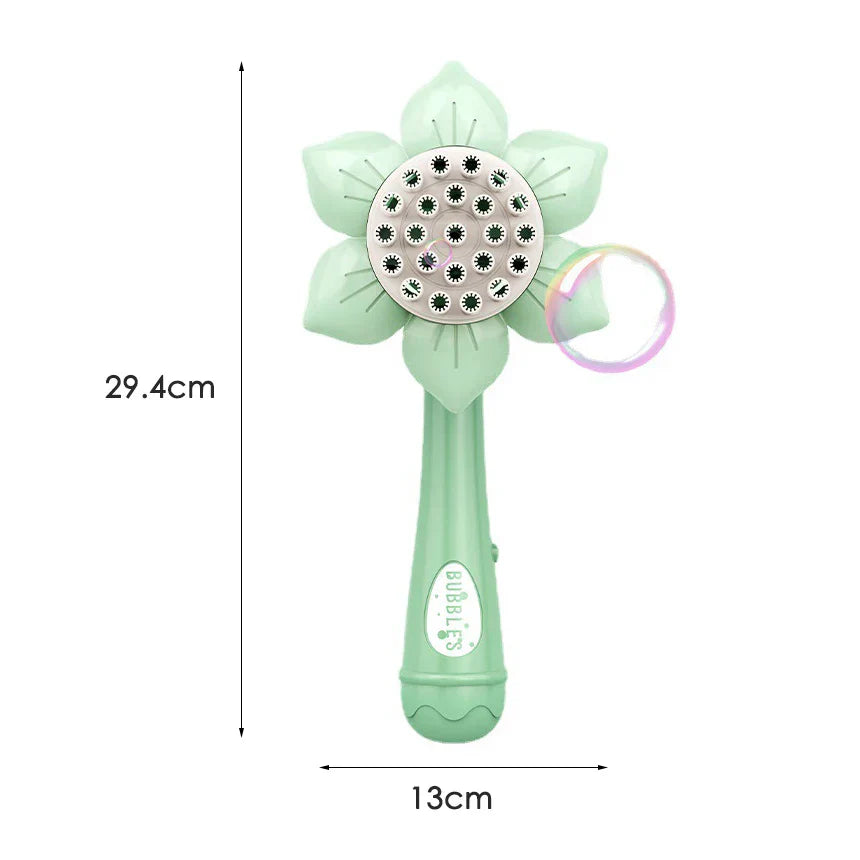 Seifenblasenparty Seifenblasenblume für Kinder – Bunte Blasenblume zum Spielen