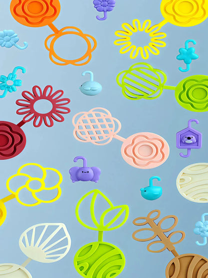 Kreatives Stapelspiel für kleine Baumeister | MINT-Spielzeug für fantasievolles Bauen
