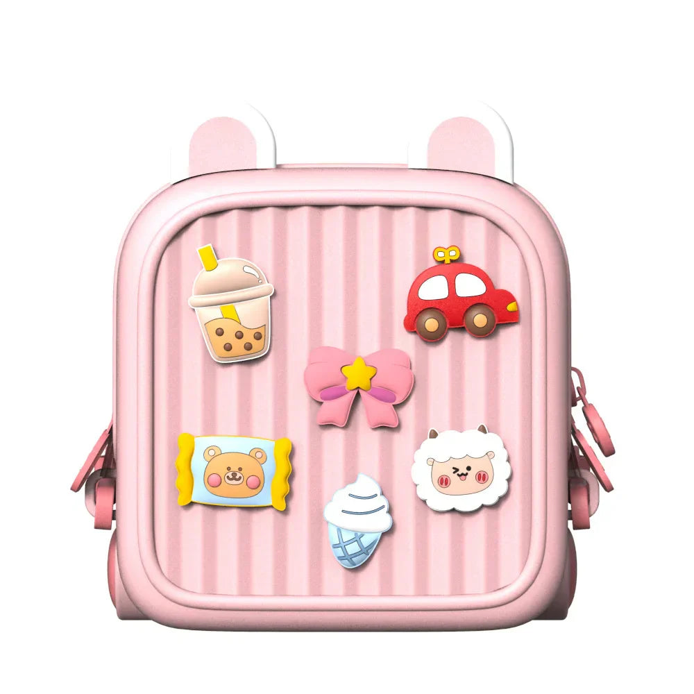 Süßer Kinderrucksack mit 3D-Tiermotiven – Perfekt für Abenteuer