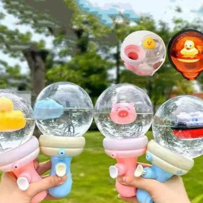Wasserspaß für Kinder – Bunte Wasserpistole mit Tiermotiven