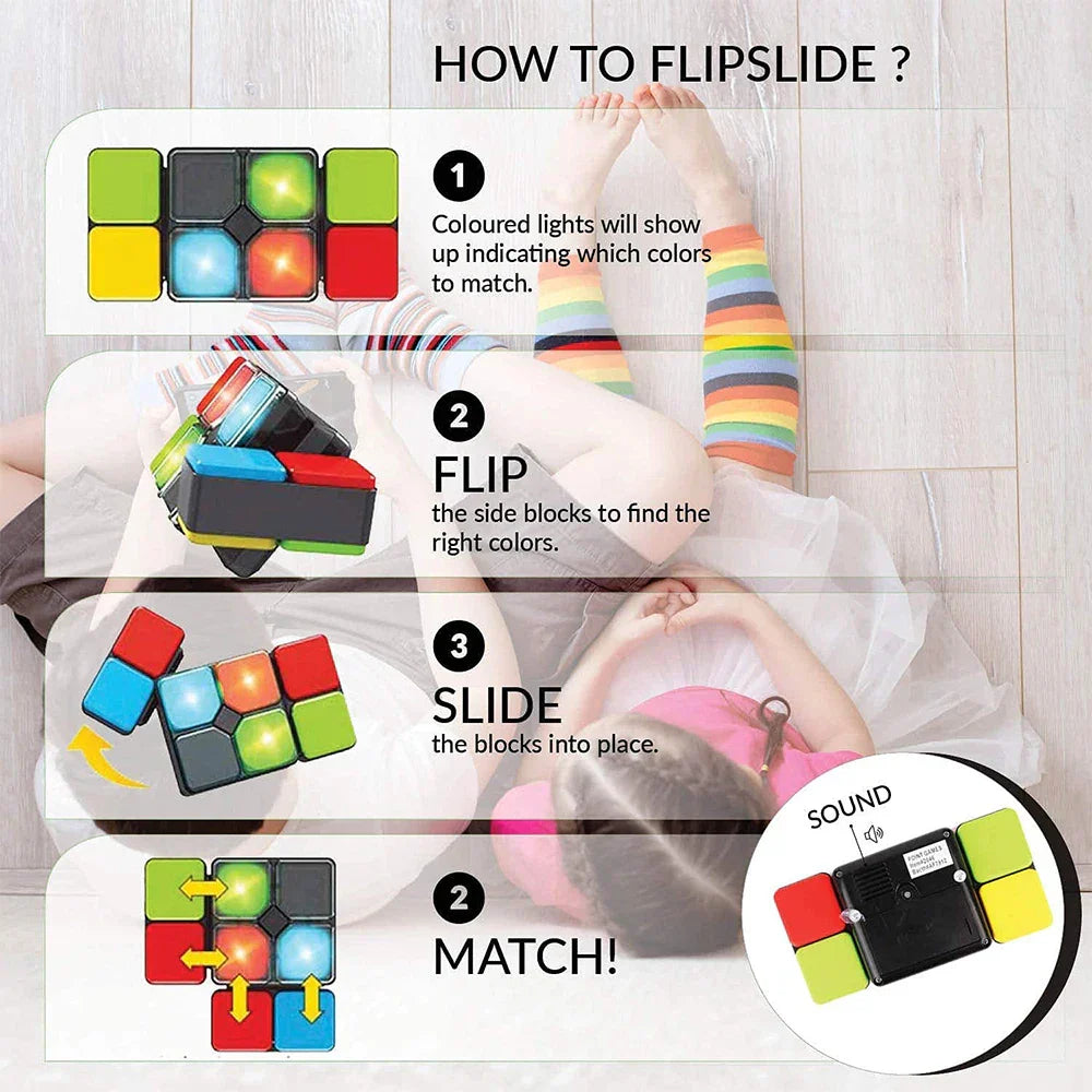 Musikalischer Rätselwürfel – Bunter Puzzlewürfel für Spaß und Gehirntraining