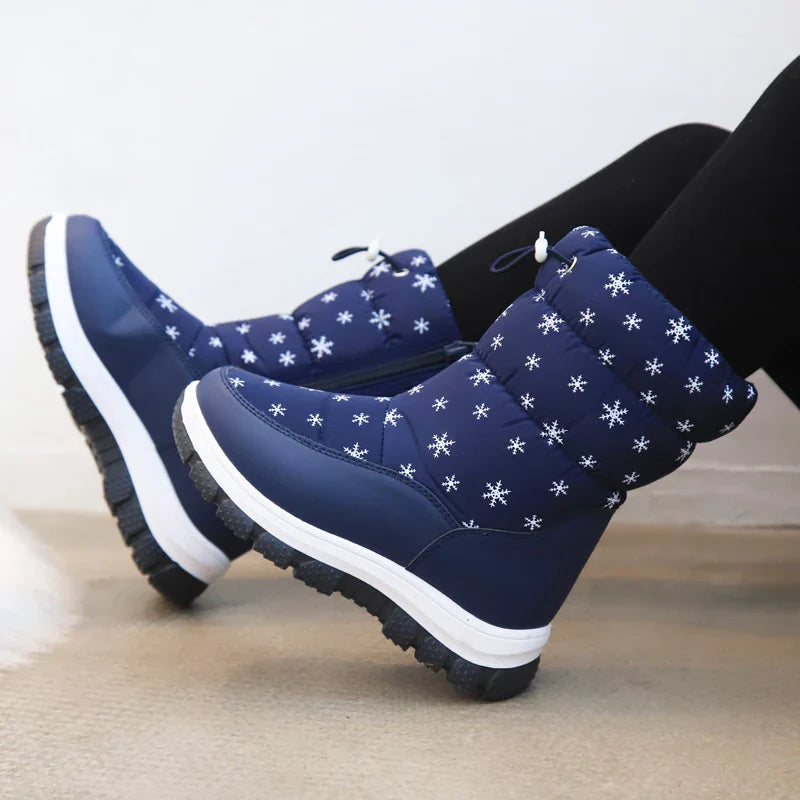 Warm und wasserdicht – Rutschfeste Schneestiefel für Mädchen & Damen