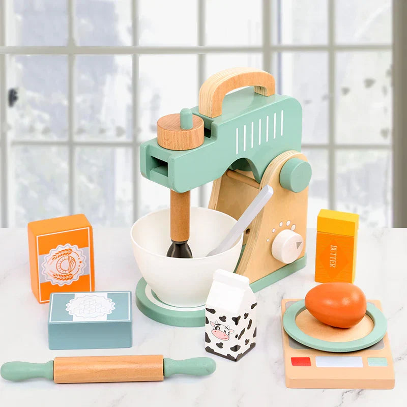 Mini Küchenchef – Küchenspielzeug Set mit Mixer und Zubehör