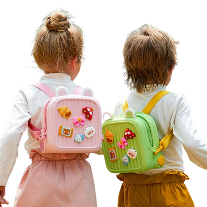 Süßer Kinderrucksack mit 3D-Tiermotiven – Perfekt für Abenteuer
