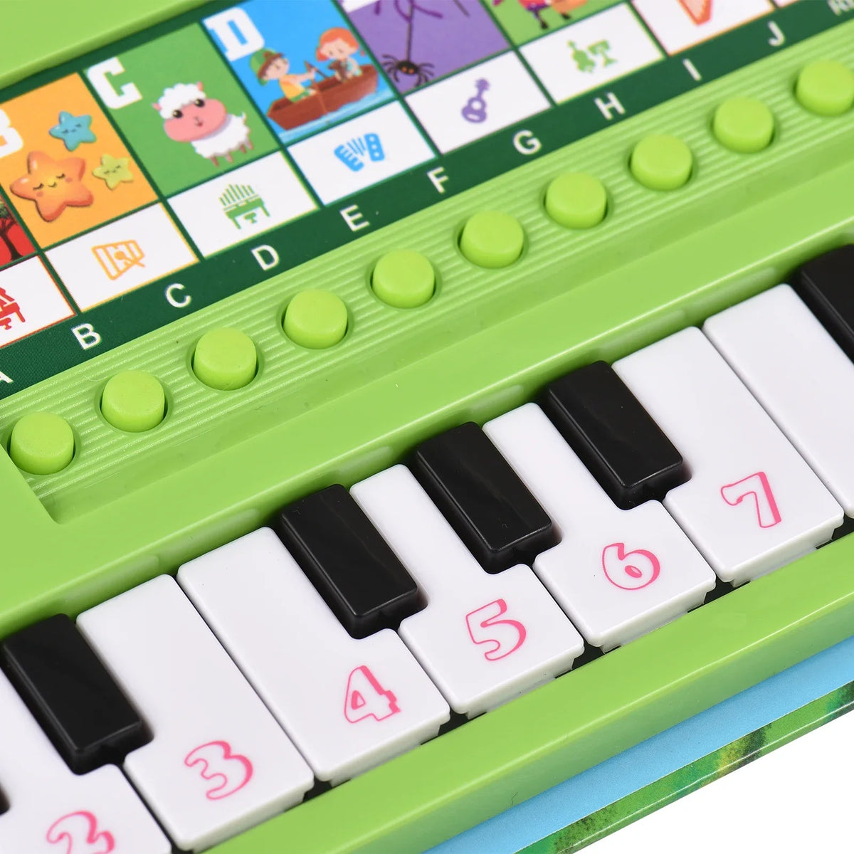 Magische Musik – Kinder-Klavierbuch mit Lichtern und Liedern