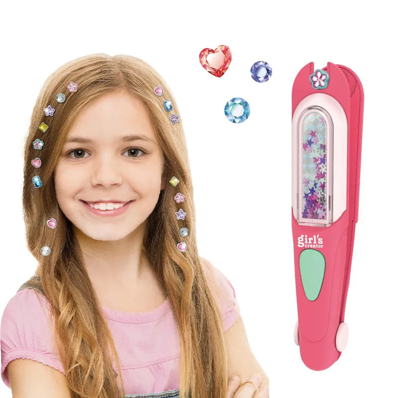 Lassen Sie es funkeln – Haarschmuck-Tacker für kreative Frisuren