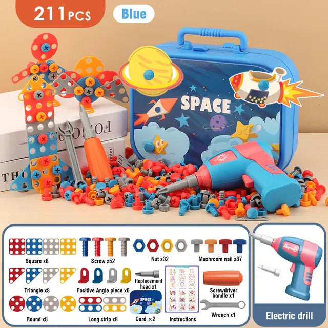 Spannender Konstruktionsspaß - Bohrer-Set
