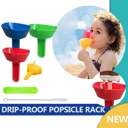 Tropfenfreier Genuss – Eishalter für Kinder mit Spritzschutz