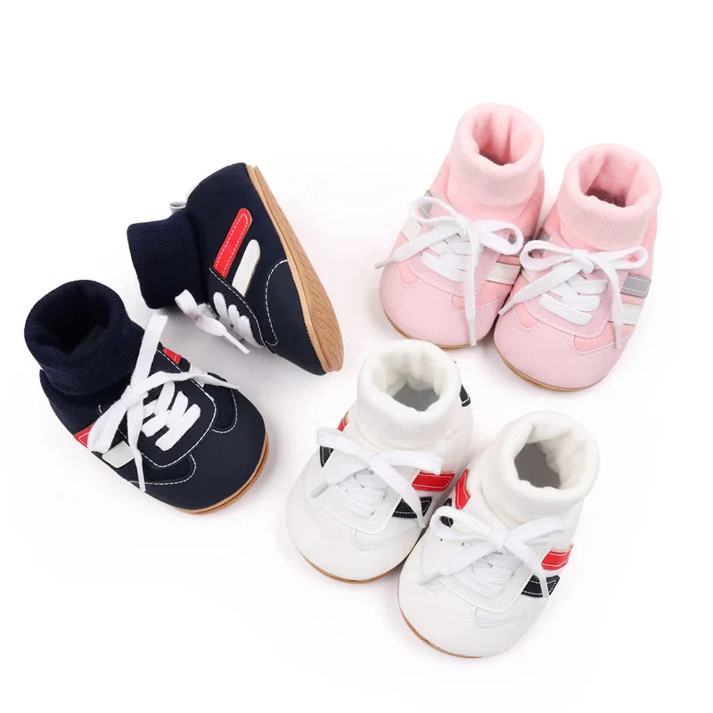 Rutschfeste Kinderschuhe mit Weicher Sohle – Warme Baby Sneaker