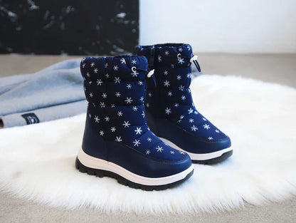 Warm und wasserdicht – Rutschfeste Schneestiefel für Mädchen & Damen